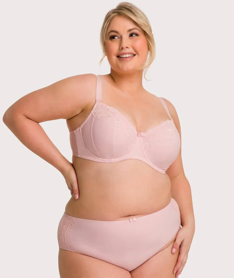 Ava & Audrey Jacqueline Full Cup Underwired Bra 2 Pack - Blush - Image 10