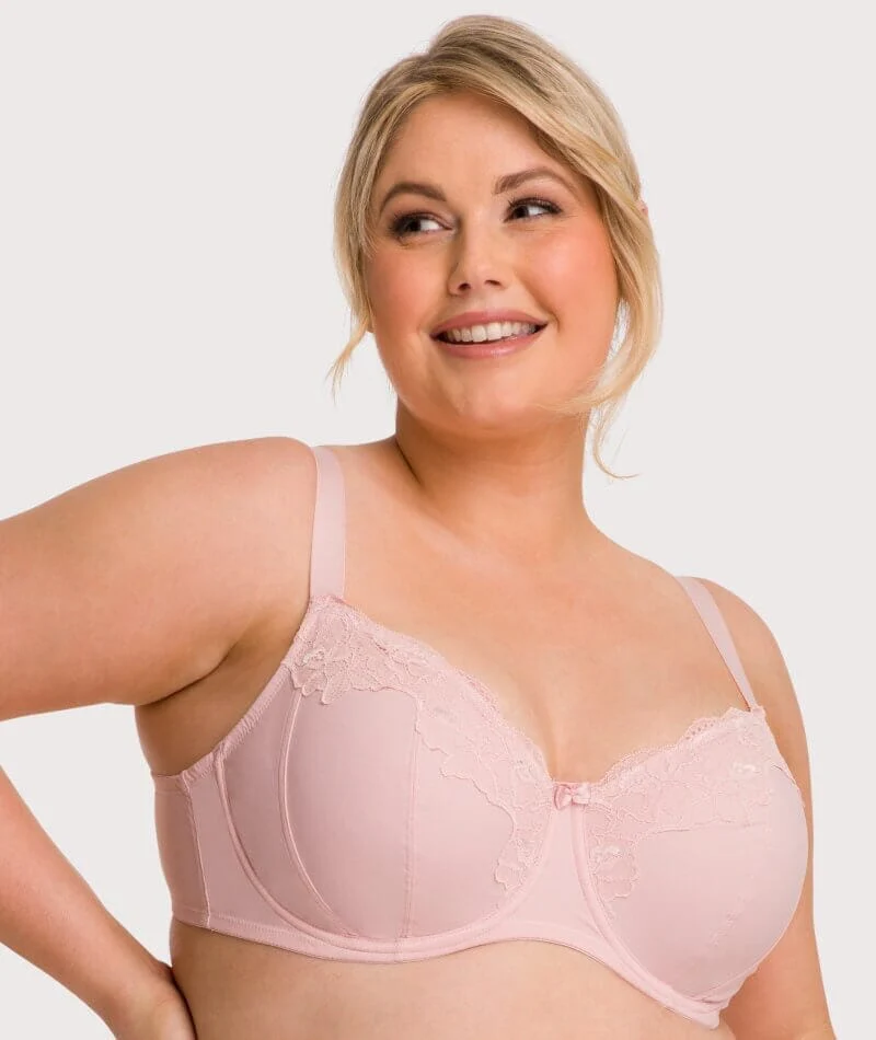 Ava & Audrey Jacqueline Full Cup Underwired Bra 2 Pack - Blush - Image 4