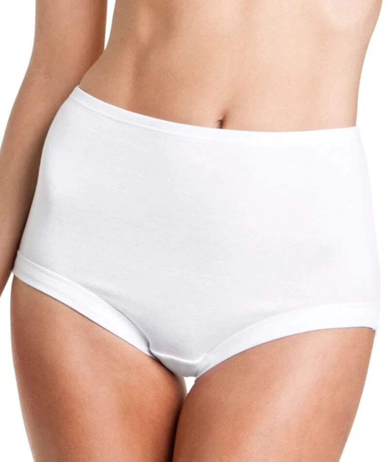 Bonds Cottontails Full Brief With Lycra 2 Pack - White - Image 2