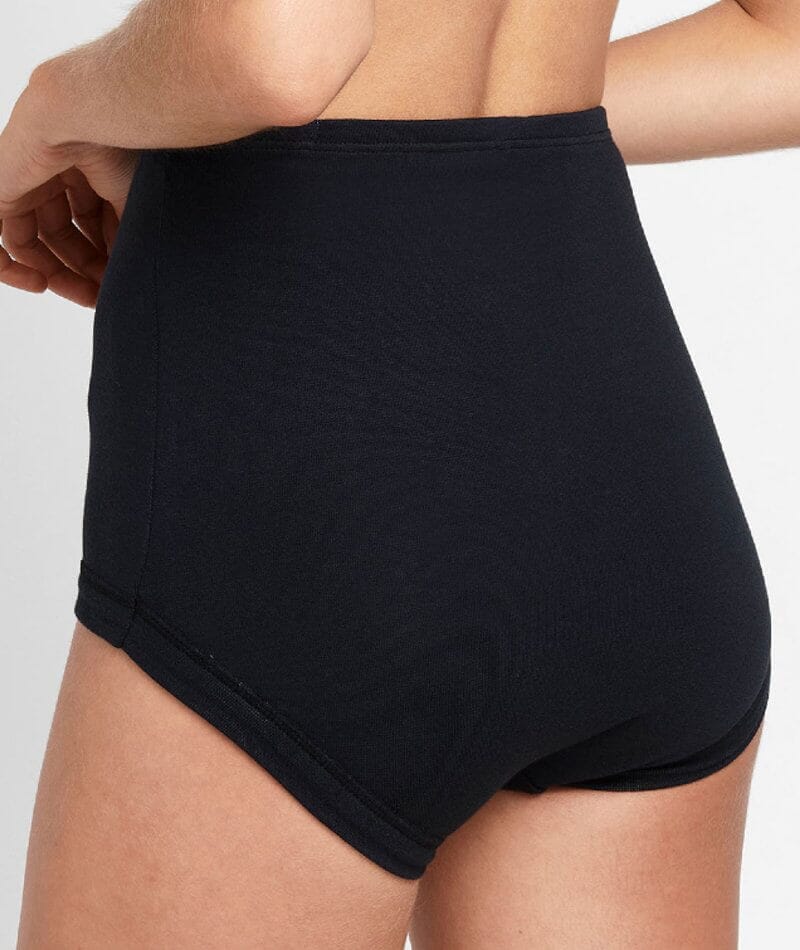 Bonds Cottontails Full Brief With Lycra 3 Pack - Black - Image 3