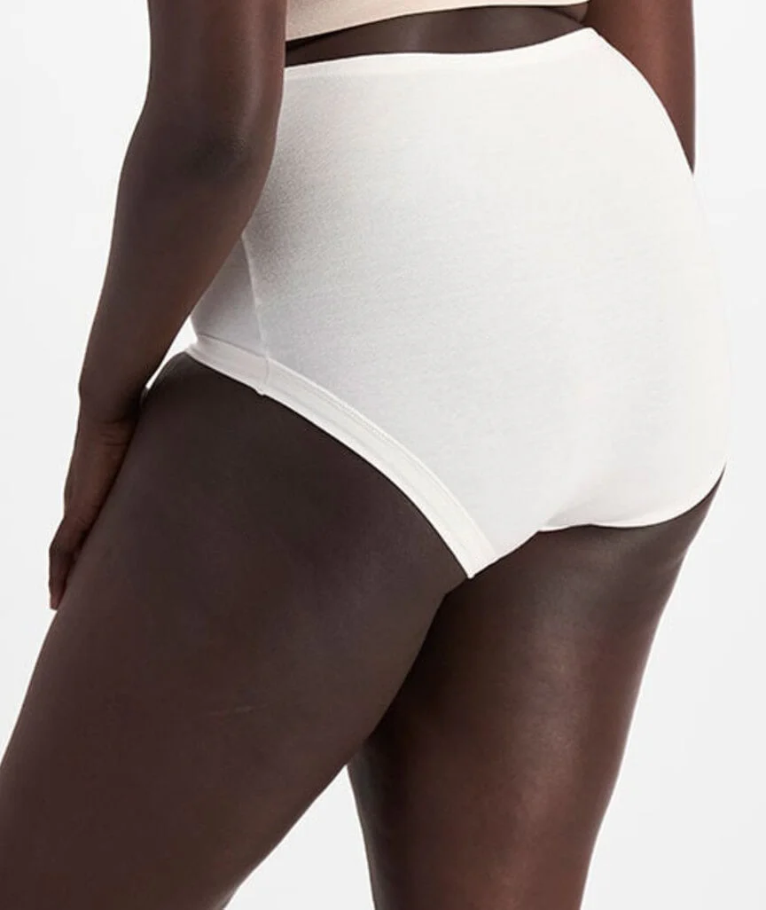 Bonds Cottontails Full Brief With Lycra 3 Pack - White - Image 5