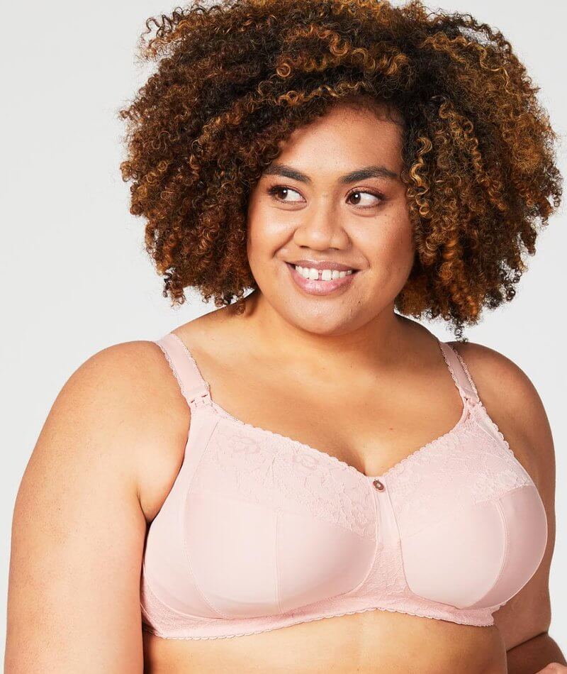 Cake Maternity Tea Wire-Free Soft Cup Nursing Bra - Blush - Image 3