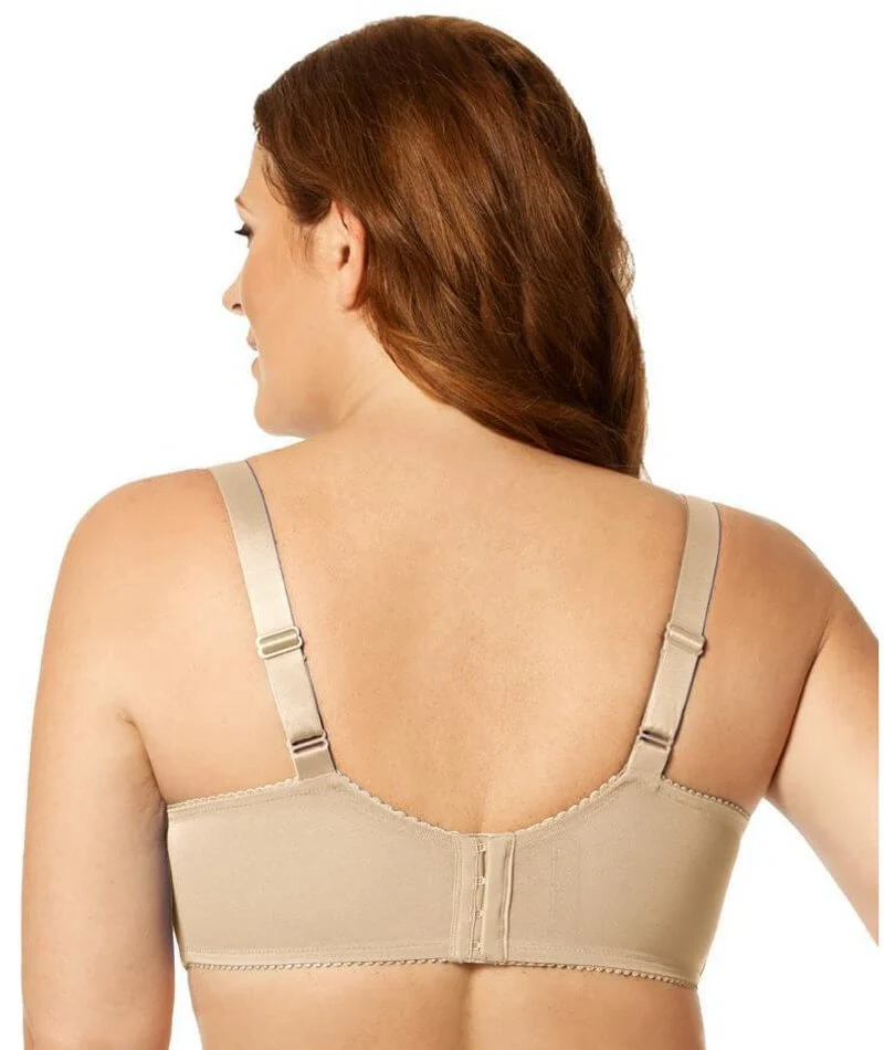 Elila Embroidered Microfiber Underwired Bra - Nude - Image 2