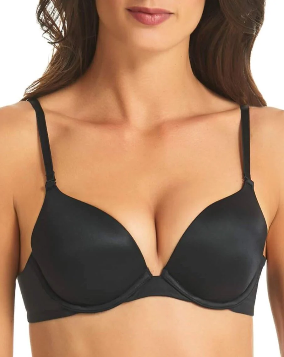 Finelines Refined 5 Way Convertible Push Up Bra - Black - Image 3