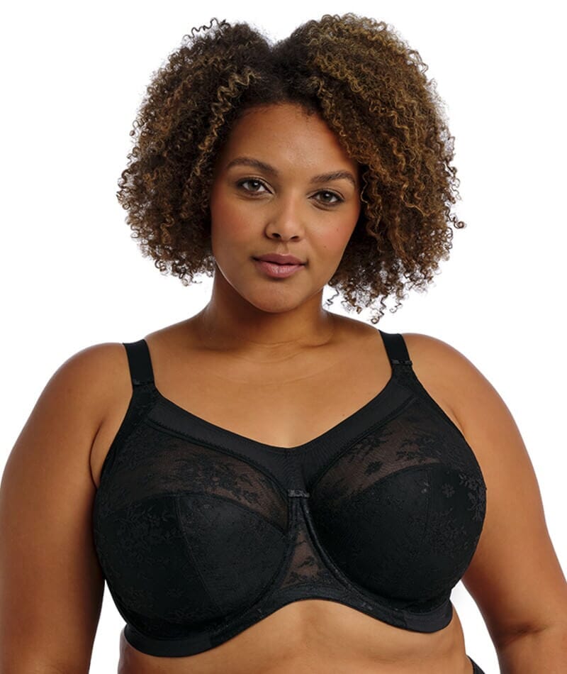 Goddess Verity Underwired Full Cup Bra - Black