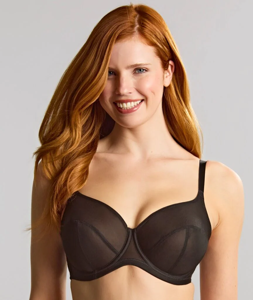 Panache Tango Essence Balconnet Underwire Bra - Black