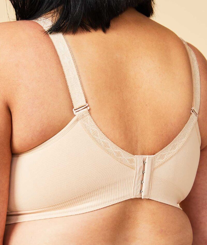 Sugar Candy Fuller Bust Seamless F-Hh Cup Wire-Free Lounge Bra - Nude - Image 5